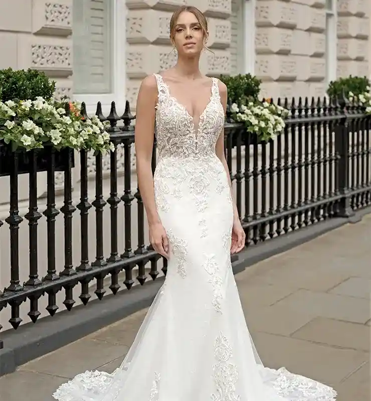 Sheath Wedding Dress